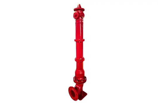 Fire Hydrant - Dry Barrel - PN16 - With Duck Foot Bend